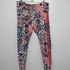ZELOS Leggings Multi-Color Size 2X Curvy